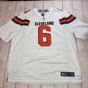 Nike‎ NFL Browns #6 Mayfield Jersey 2XL White Stitched Game